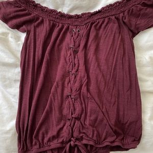 Aero Off the Shoulder T-shirt